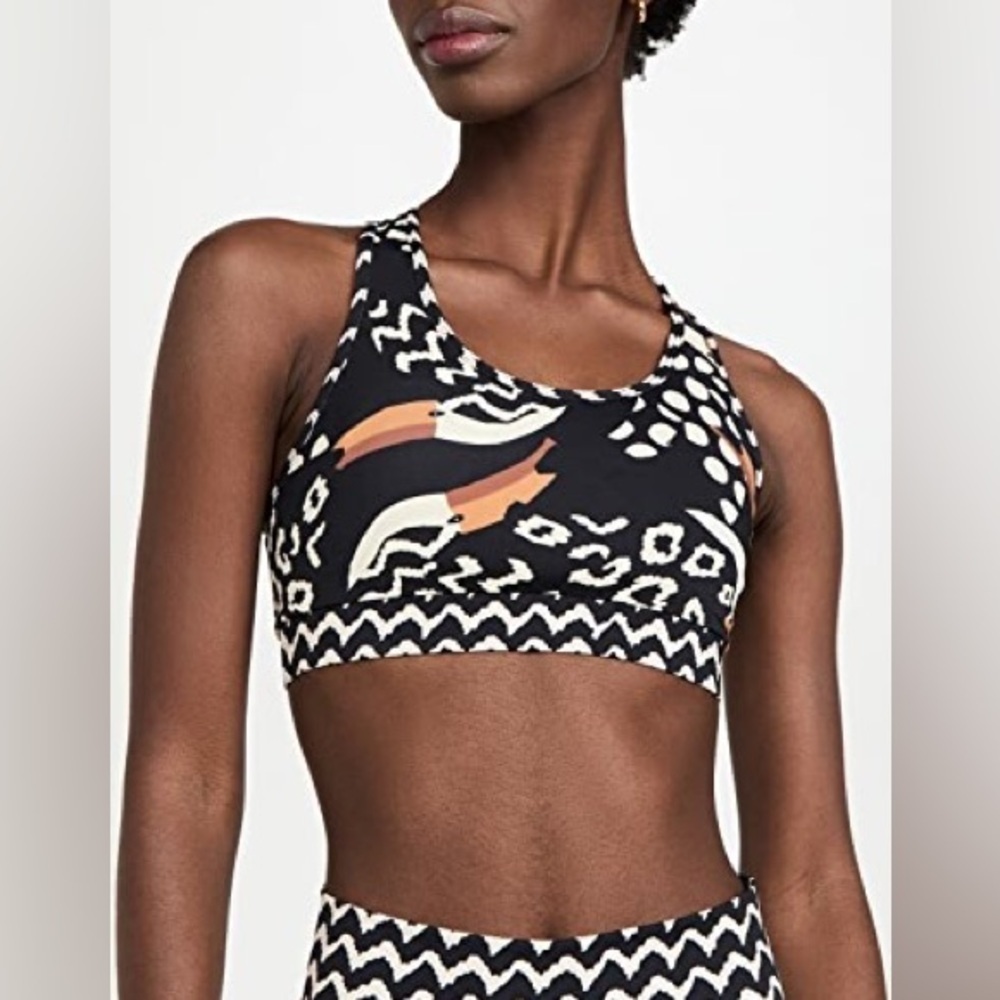 NWT - Farm Rio Tucanissimo Bra in Black - Size XS